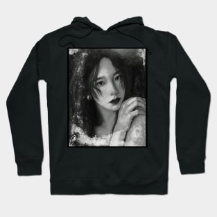 Taeyeon - Photorealism painting Hoodie